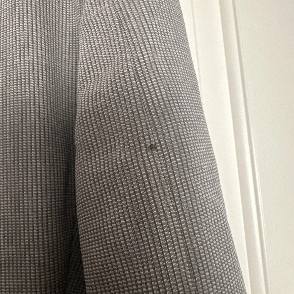 Vintage 90s Donna Karan Suit Jacket‎ 44R Blazer Sport Coat Made In Italy